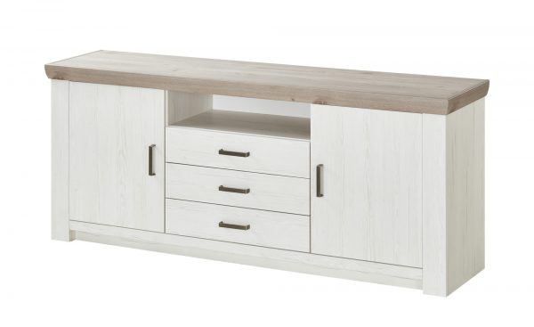 Sideboard Zenno Sideboard Zenno-Sideboard-weiß Breite: 194 cm Höhe: 83 cm weiß Sideboard Zenno Sideboard Zenno-Sideboard-weiß Breite: 194 cm Höhe: 83 cm weiß
