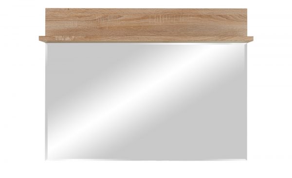 Spiegel Nago Spiegel Nago-Spiegel-holzfarben Breite: 100 cm Höhe: 76 cm holzfarben Spiegel Nago Spiegel Nago-Spiegel-holzfarben Breite: 100 cm Höhe: 76 cm holzfarben