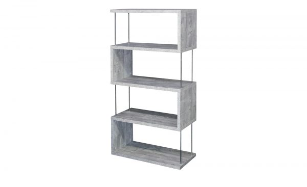 Standregal in Beton-Optik Orlino Standregal in Beton-Optik Orlino-Standregal in Beton-Optik-grau Breite: 66 cm Höhe: 126 cm grau Standregal in Beton-Optik Orlino Standregal in Beton-Optik Orlino-Standregal in Beton-Optik-grau Breite: 66 cm Höhe: 126 cm grau