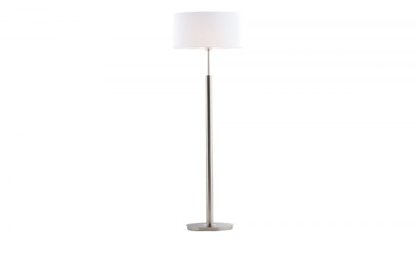 Stehlampe chrom mit weißem Stoffschirm Stehlampe chrom mit weißem Stoffschirm-Stehlampe chrom mit weißem Stoffschirm-weiß Breite: Höhe: 157 cm weiß Stehlampe chrom mit weißem Stoffschirm Stehlampe chrom mit weißem Stoffschirm-Stehlampe chrom mit weißem Stoffschirm-weiß Breite: Höhe: 157 cm weiß