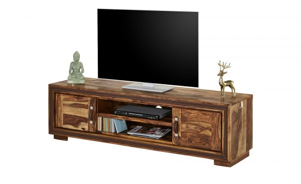 TV-Lowboard Shan by Wolf Möbel TV-Lowboard Shan by Wolf Möbel-TV-Lowboard-Materialmix Breite: 175 cm Höhe: 51 cm TV-Lowboard Shan by Wolf Möbel TV-Lowboard Shan by Wolf Möbel-TV-Lowboard-Materialmix Breite: 175 cm Höhe: 51 cm