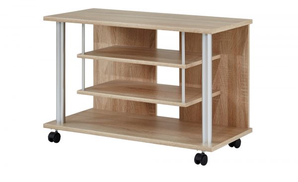 TV-Wagen Mernes I TV-Wagen Mernes I-TV-Wagen-holzfarben Breite: 80 cm Höhe: 55 cm holzfarben TV-Wagen Mernes I TV-Wagen Mernes I-TV-Wagen-holzfarben Breite: 80 cm Höhe: 55 cm holzfarben