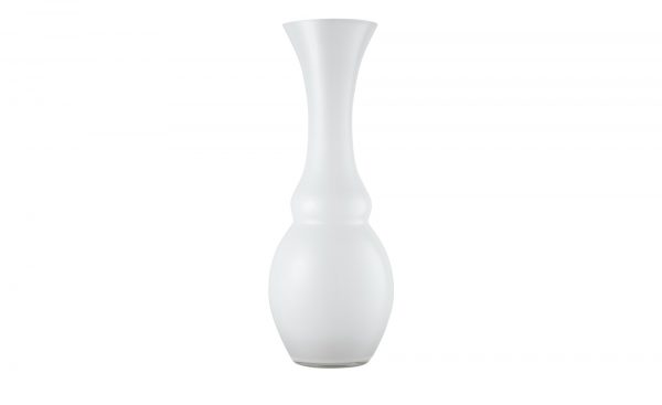 Vase Vase-Vase-weiß-Glas Breite: Höhe: 69 cm weiß Vase Vase-Vase-weiß-Glas Breite: Höhe: 69 cm weiß