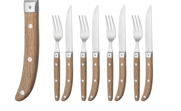 WMF Steakbesteck 8-teilig Ranch WMF Steakbesteck 8-teilig Ranch-Steakbesteck 8-teilig-WMF-braun-Cromargan®: Edelstahl 18/10 poliert Breite: Höhe: braun WMF Steakbesteck 8-teilig Ranch WMF Steakbesteck 8-teilig Ranch-Steakbesteck 8-teilig-WMF-braun-Cromargan®: Edelstahl 18/10 poliert Breite: Höhe: braun