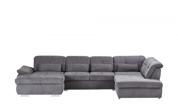 Wohnlandschaft Perry Wohnlandschaft Perry-Wohnlandschaft-grau Breite: 374 cm Höhe: grau Wohnlandschaft Perry Wohnlandschaft Perry-Wohnlandschaft-grau Breite: 374 cm Höhe: grau