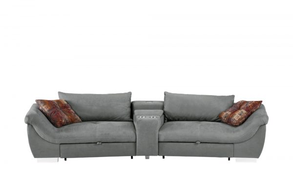 bobb Big Sofa Sajana bobb Big Sofa Sajana-Big Sofa-bobb-silber Breite: 335 cm Höhe: 87 cm silber bobb Big Sofa Sajana bobb Big Sofa Sajana-Big Sofa-bobb-silber Breite: 335 cm Höhe: 87 cm silber