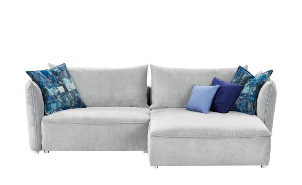 bobb Ecksofa mit Boxspringpolsterung Silvana de Luxe bobb Ecksofa mit Boxspringpolsterung Silvana de Luxe-Ecksofa mit Boxspringpolsterung-bobb-grau Breite: Höhe: 95 cm grau bobb Ecksofa mit Boxspringpolsterung Silvana de Luxe bobb Ecksofa mit Boxspringpolsterung Silvana de Luxe-Ecksofa mit Boxspringpolsterung-bobb-grau Breite: Höhe: 95 cm grau