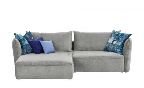 bobb Ecksofa mit Boxspringpolsterung Silvana de Luxe bobb Ecksofa mit Boxspringpolsterung Silvana de Luxe-Ecksofa mit Boxspringpolsterung-bobb-grau Breite: Höhe: 95 cm grau bobb Ecksofa mit Boxspringpolsterung Silvana de Luxe bobb Ecksofa mit Boxspringpolsterung Silvana de Luxe-Ecksofa mit Boxspringpolsterung-bobb-grau Breite: Höhe: 95 cm grau