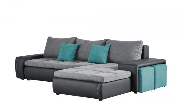 switch Ecksofa mit Hockern Riva switch Ecksofa mit Hockern Riva-Ecksofa mit Hockern-switch-grau Breite: Höhe: 75 cm grau switch Ecksofa mit Hockern Riva switch Ecksofa mit Hockern Riva-Ecksofa mit Hockern-switch-grau Breite: Höhe: 75 cm grau