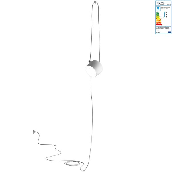 Flos - AIM Small LED-Pendelleuchte Cable + Plug Flos - AIM Small LED-Pendelleuchte Cable + Plug