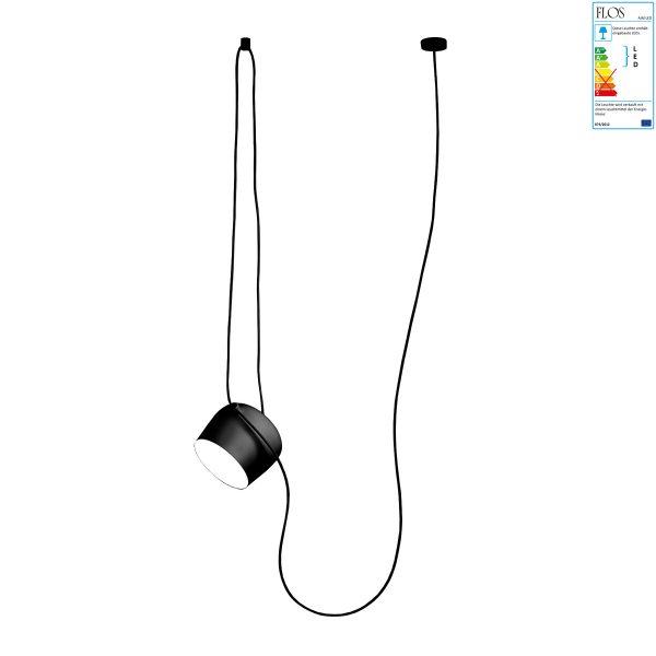 Flos - AIM Small LED-Pendelleuchte mit Baldachin Flos - AIM Small LED-Pendelleuchte mit Baldachin