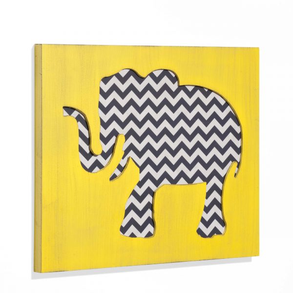 BOLTZE Wanddeko 60 x 49 cm Elefant BOLTZE Wanddeko 60 x 49 cm Elefant
