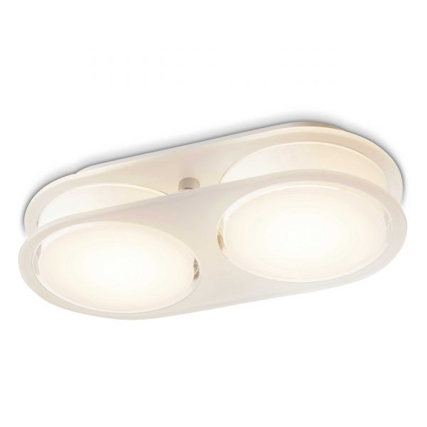 Bankamp LED-Deckenleuchte Due Vetri A+ Bankamp LED-Deckenleuchte Due Vetri A+