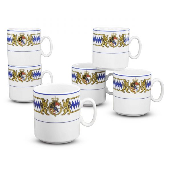 CreaTable Kaffeebecher Bavaria 6tlg. CreaTable Kaffeebecher Bavaria 6tlg.