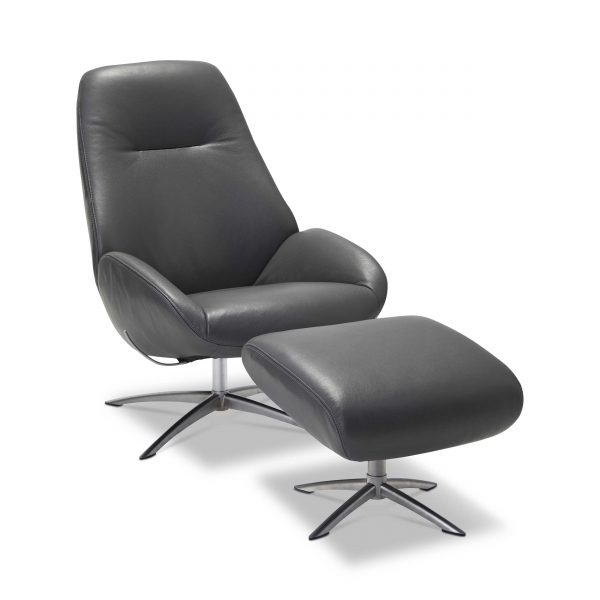 Kebe Sessel mit Hocker Aerial Kebe Sessel mit Hocker Aerial