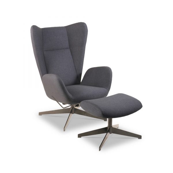 Kebe Sessel mit Hocker Meson Kebe Sessel mit Hocker Meson