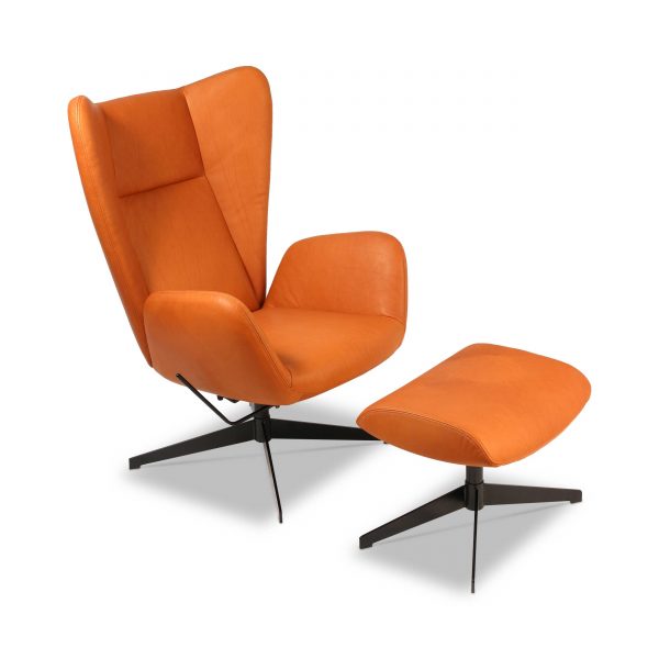 Kebe Sessel mit Hocker Meson Kebe Sessel mit Hocker Meson