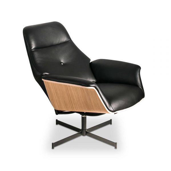 Kebe Sessel mit Hocker Rest Eiche Kebe Sessel mit Hocker Rest Eiche