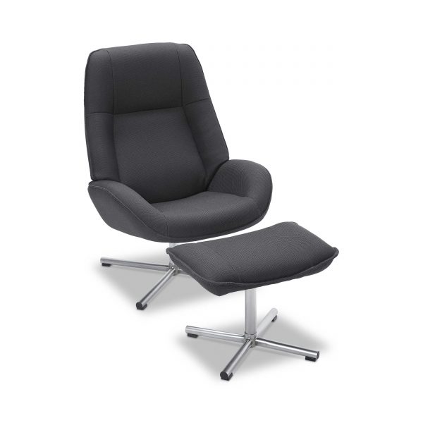 Kebe Sessel mit Hocker Roma Kebe Sessel mit Hocker Roma