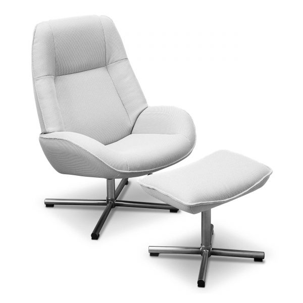 Kebe Sessel mit Hocker Roma Kebe Sessel mit Hocker Roma