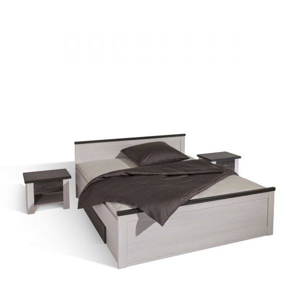Pol Power Bett mit Nachttischen Airasca 180 x 200 cm Pol Power Bett mit Nachttischen Airasca 180 x 200 cm