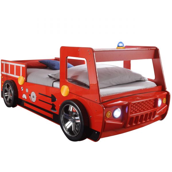 Pol Power Feuerwehrauto-Bett Spark 90 x 200 cm A+ Pol Power Feuerwehrauto-Bett Spark 90 x 200 cm A+