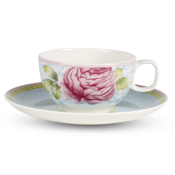 Villeroy & Boch Tasse mit Unterer Cottage Rose Villeroy & Boch Tasse mit Unterer Cottage Rose