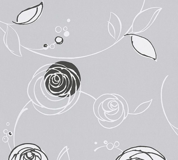 A.S. Création Essentials Vliestapete floral A.S. Création Essentials Vliestapete floral