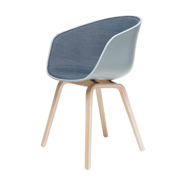 About A Chair AAC22 Spiegelpolster Stuhl geseift concretegrey About A Chair AAC22 Spiegelpolster Stuhl geseift concretegrey