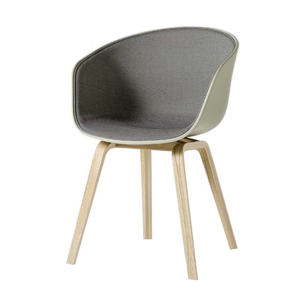 About A Chair AAC22 Spiegelpolster Stuhl lackiert matt pastell grün About A Chair AAC22 Spiegelpolster Stuhl lackiert matt pastell grün