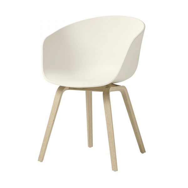 About A Chair AAC22 Stuhl lackiert cremeweiß About A Chair AAC22 Stuhl lackiert cremeweiß