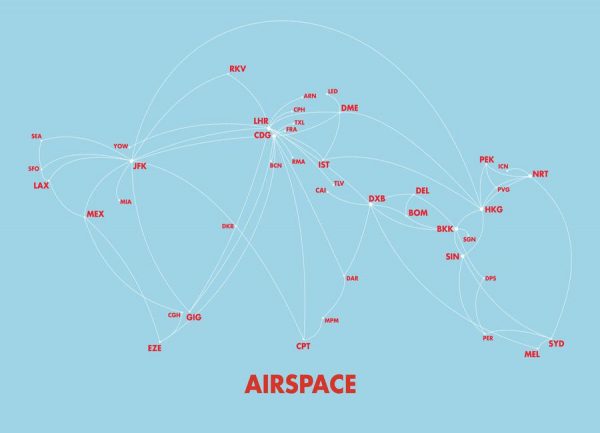Airspace Map Blue Leinwandbild Airspace Map Blue Leinwandbild