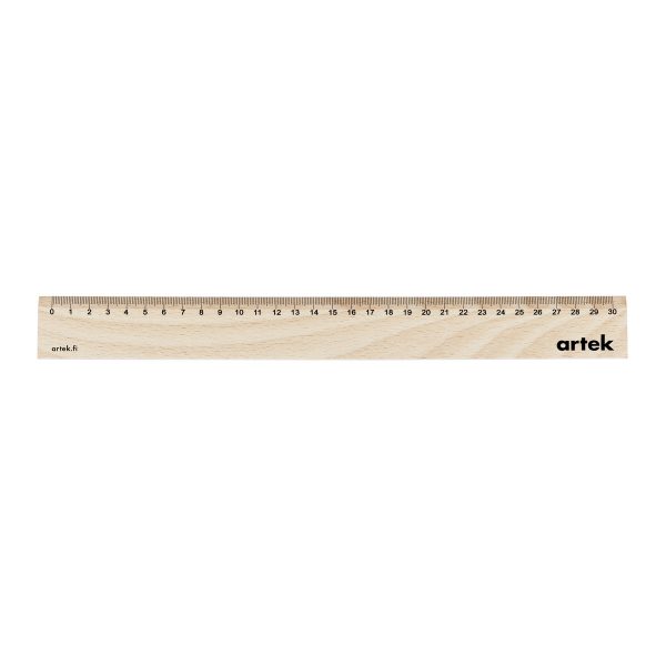 Artek - Lineal 30 cmBuche naturT:4 H:1 B:30 Artek - Lineal 30 cmBuche naturT:4 H:1 B:30