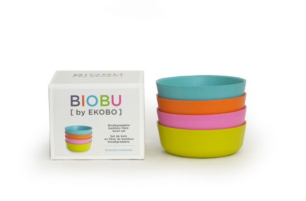 BIOBU by ekobo Bambino Schalen 4er-Set BIOBU by ekobo Bambino Schalen 4er-Set