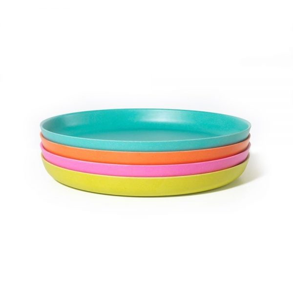 BIOBU by ekobo Bambino Speiseteller 4er-Set BIOBU by ekobo Bambino Speiseteller 4er-Set