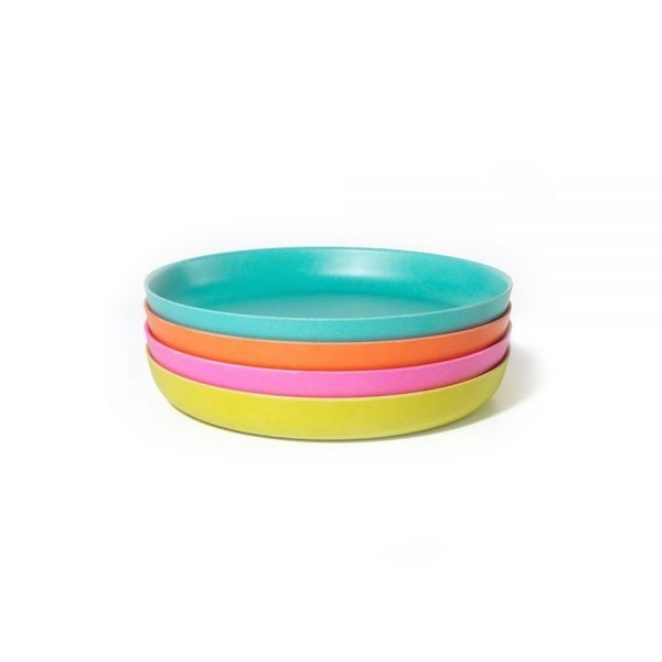 BIOBU by ekobo Bambino kleine Teller 4er-Set BIOBU by ekobo Bambino kleine Teller 4er-Set