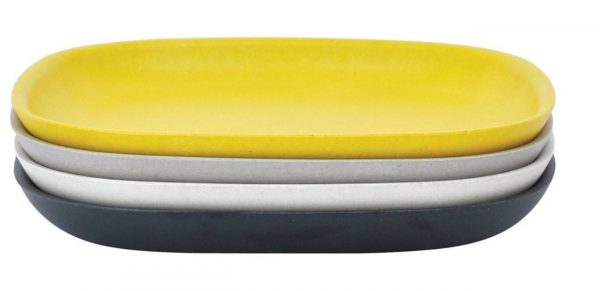 BIOBU by ekobo Gusto Beilagen- & Kuchenteller 4er-Set BIOBU by ekobo Gusto Beilagen- & Kuchenteller 4er-Set