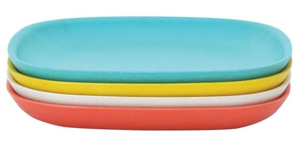 BIOBU by ekobo Gusto Beilagen- & Kuchenteller 4er-Set BIOBU by ekobo Gusto Beilagen- & Kuchenteller 4er-Set