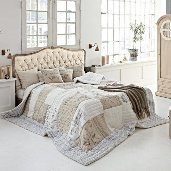 Bett Declaire antikbraun H/B/T ca. 123/180/200 cm Bett Declaire antikbraun H/B/T ca. 123/180/200 cm