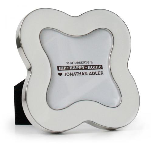Bilderrahmen Emaille Enamel Clover Frame weiß von Jonathan Adlerweiß Bilderrahmen Emaille Enamel Clover Frame weiß von Jonathan Adlerweiß
