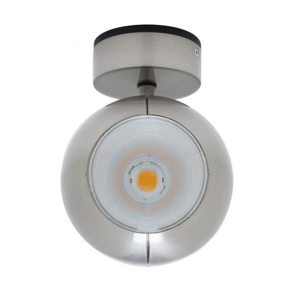 Bola LED Wand- und Deckenstrahler nickel matt Bola LED Wand- und Deckenstrahler nickel matt