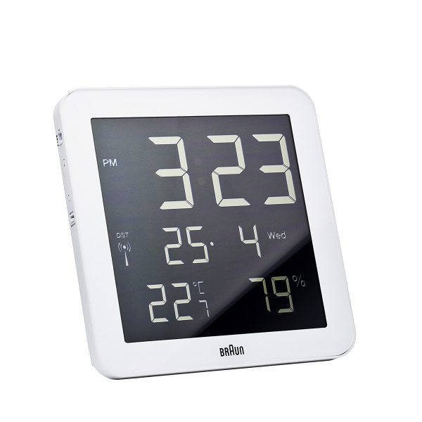 Braun - Digitale Funkwanduhr BNC014-RC Braun - Digitale Funkwanduhr BNC014-RC