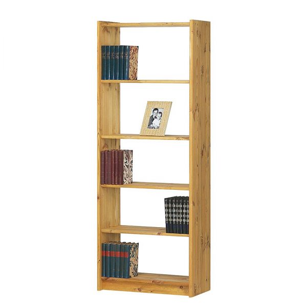 Bücherregal Tomke II - Kiefer massiv - Gelaugt/Geölt Bücherregal Tomke II - Kiefer massiv - Gelaugt/Geölt