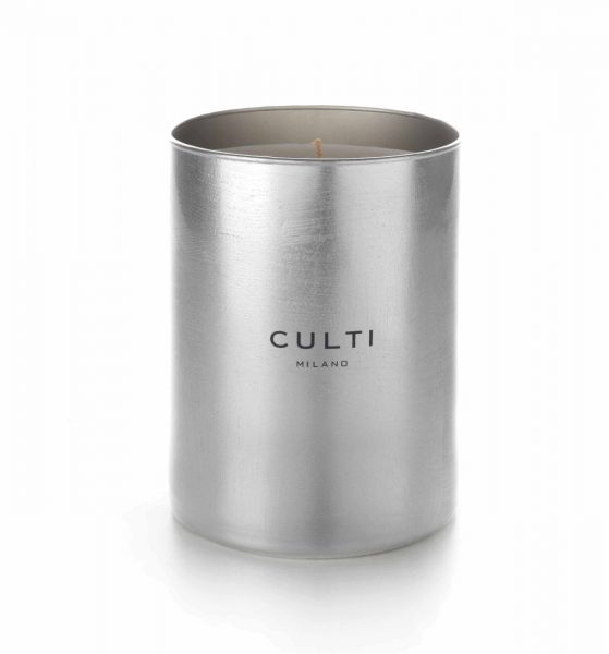 CULTI FOGLIA ARGENTO ESPERIDE 1-Docht-Duftkerze - mit Blattsilber CULTI FOGLIA ARGENTO ESPERIDE 1-Docht-Duftkerze - mit Blattsilber