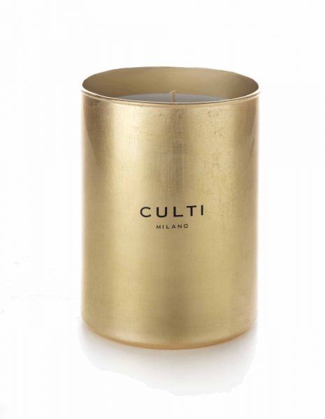 CULTI FOGLIA ORO EBANO 1-Docht-Duftkerze - mit Blattgold CULTI FOGLIA ORO EBANO 1-Docht-Duftkerze - mit Blattgold