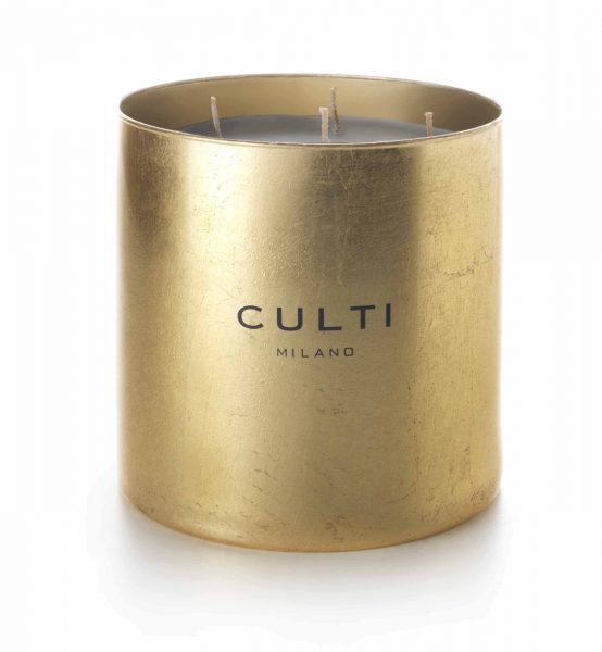 CULTI FOGLIA ORO GELSOMINO 4-Docht-Duftkerze - mit Blattgold CULTI FOGLIA ORO GELSOMINO 4-Docht-Duftkerze - mit Blattgold