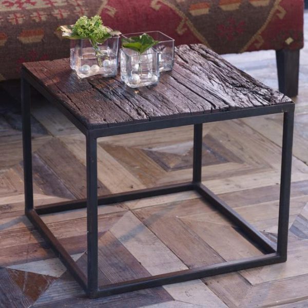 Couchtisch Harrisburg braun H/B/T ca. 41/50/50 cm Couchtisch Harrisburg braun H/B/T ca. 41/50/50 cm