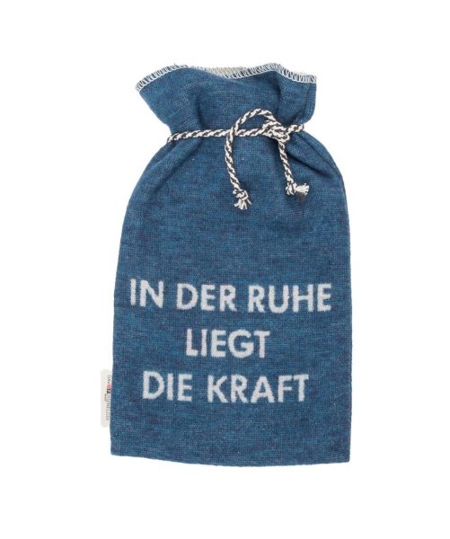 David Fussenegger In der Ruhe liegt die Kraft Wärmflasche David Fussenegger In der Ruhe liegt die Kraft Wärmflasche