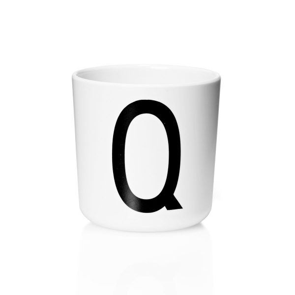 Design Letters - AJ Melamin Becher QSchwarz/WeißT:7 H:7 B:7 Design Letters - AJ Melamin Becher QSchwarz/WeißT:7 H:7 B:7