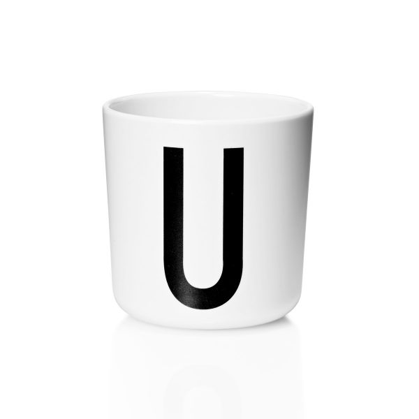 Design Letters - AJ Melamin Becher USchwarz/WeißT:7 H:7 B:7 Design Letters - AJ Melamin Becher USchwarz/WeißT:7 H:7 B:7